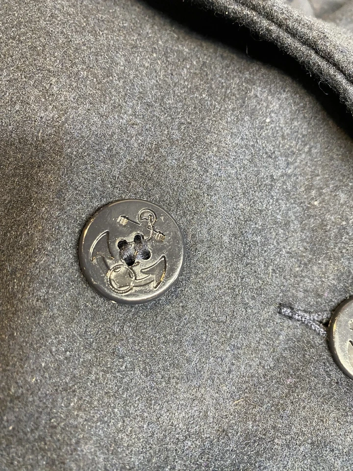 Abrigo French Toast School Wear Azul Marino Talla Preparación 18 Botones Guisante Foto 3 de 4