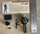 2003 GI Joe Wreckage Firefly  Tiger Force with Card & Accessories