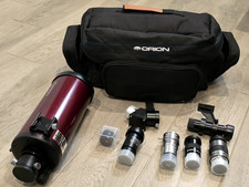 Orion Apex 90mm Telescope with bag and accessories