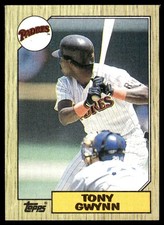 Tony Gwynn 1987 Topps #530 San Diego Padres MLB READ FREE SHIPPING AutographDen