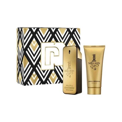 Paco Rabanne 1 Million Gift Set for Men   3.4 oz Eau de Toilette + Shower Gel