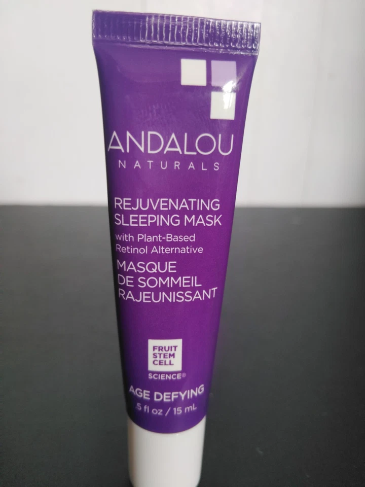Омолаживающая маска для сна Andalou Naturals альтернатива ретинолу на растительной основе - Изображение 2 из 4