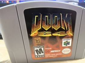 DOOM 64 N64 Video Games for Nintendo 64 Console US Version