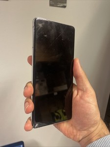 Samsung Galaxy S21 Ultra 5G 128GB Silber funktionstüchtig Display gesprungen, FRP Problem