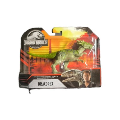  JURASSIC WORLD Dracorex Green Primal Attack Dinosaurier Figur