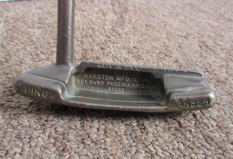 Ping Karsten Anser Putter No. D207227 Box 9990 85068 Steel Shaft