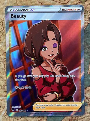 beauty pokemon card 2020 Vivid Voltage #194 CGC 9 Common Lands The item available is listed in the Title Her rare Pokmon card collection