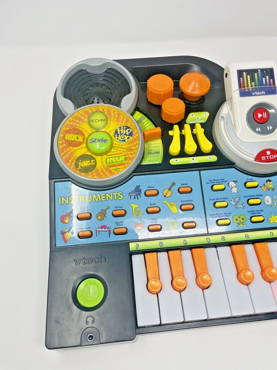 DJ TAIJIセット VTech Kidi Jamz DJ Piano / Keyboard Music Studio Station (Tested