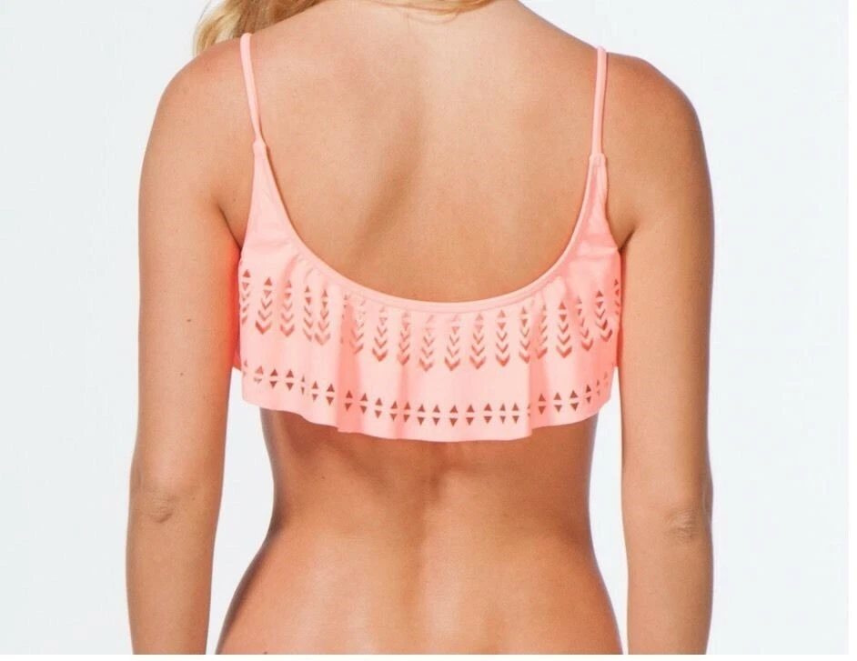 Rip Curl Phoenix Flutter Sujetador Volantes Bikini Top Natación Verano Traje de Baño Talla M Foto 2 de 2