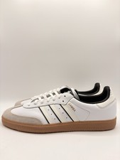 Adidas Men  s Samba OG Originals Size 11.5 White/Black ID1480 