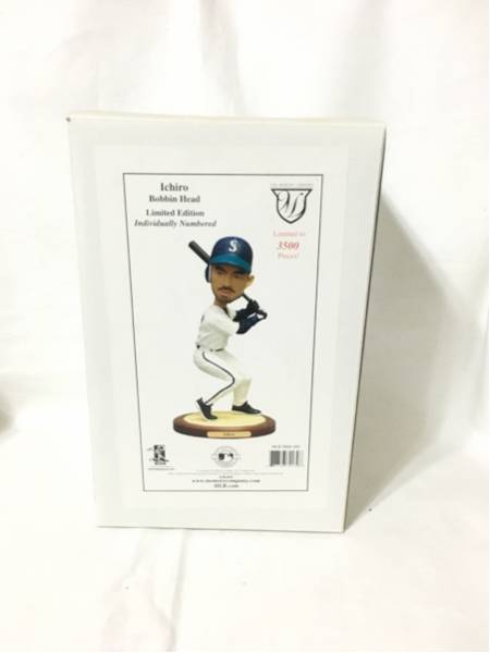 Figure Ichiro Bobbin Head Mariners Yankees Limited Edition with