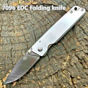 Drop Point Folding Knife Pocket Hunting Wild Survival Combat Tactical Military S