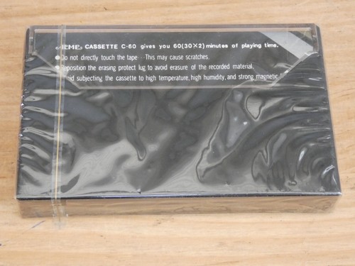 7 x ACME C60 Vintage Retro 70er Jahre Type I Ferric Cassette Tapes - Bild 3 von 3