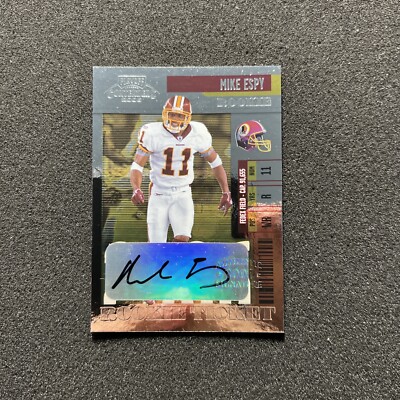 2006 Playoff Contenders MIKE ESPY #233 Rookie Ticket AUTO - WASHINGTON 