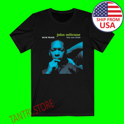 John Coltrane Blue Train Men's Black Size S to 3XL