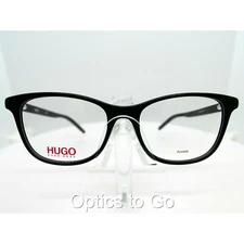 HUGO BOSS HG 1041 (807) SHINY BLACK 52-17-140 Eyeglass Frames