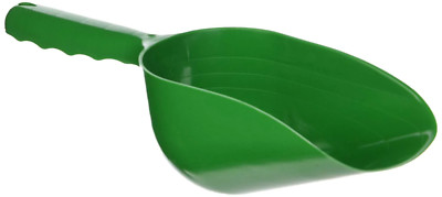 Plastic Feed/Seed Scoop, 2 Cups Capacity 12''x3.1/2''x2.1/4''