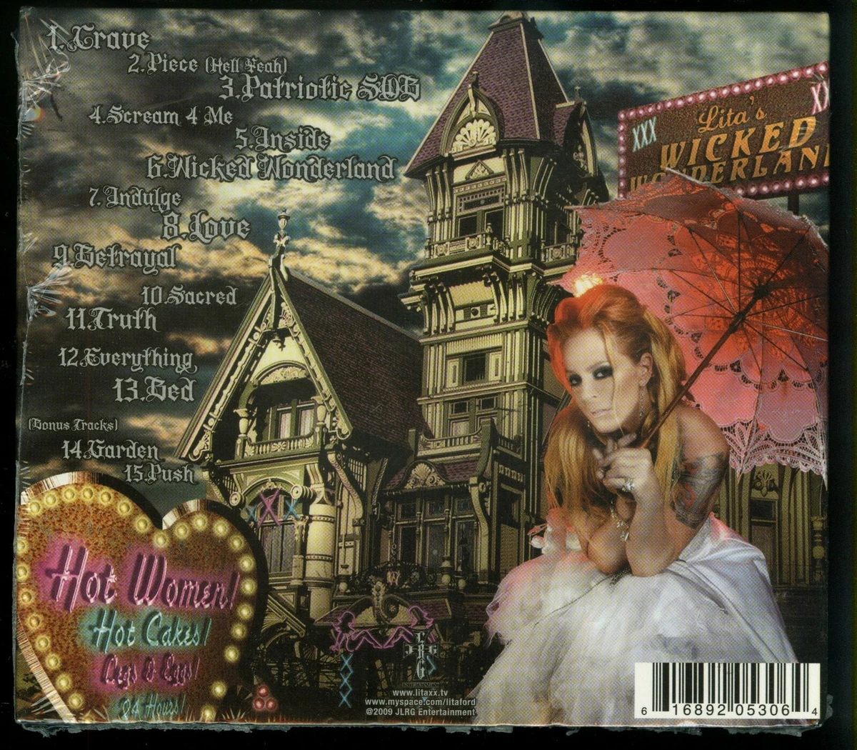 Lita Ford Wicked Wonderland CD new USA press digipack | eBay