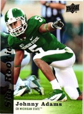 2013 UPPER DECK JOHNNY ADAMS STAR RC ROOKIE #87 CARD $0.99 VALUE BOX