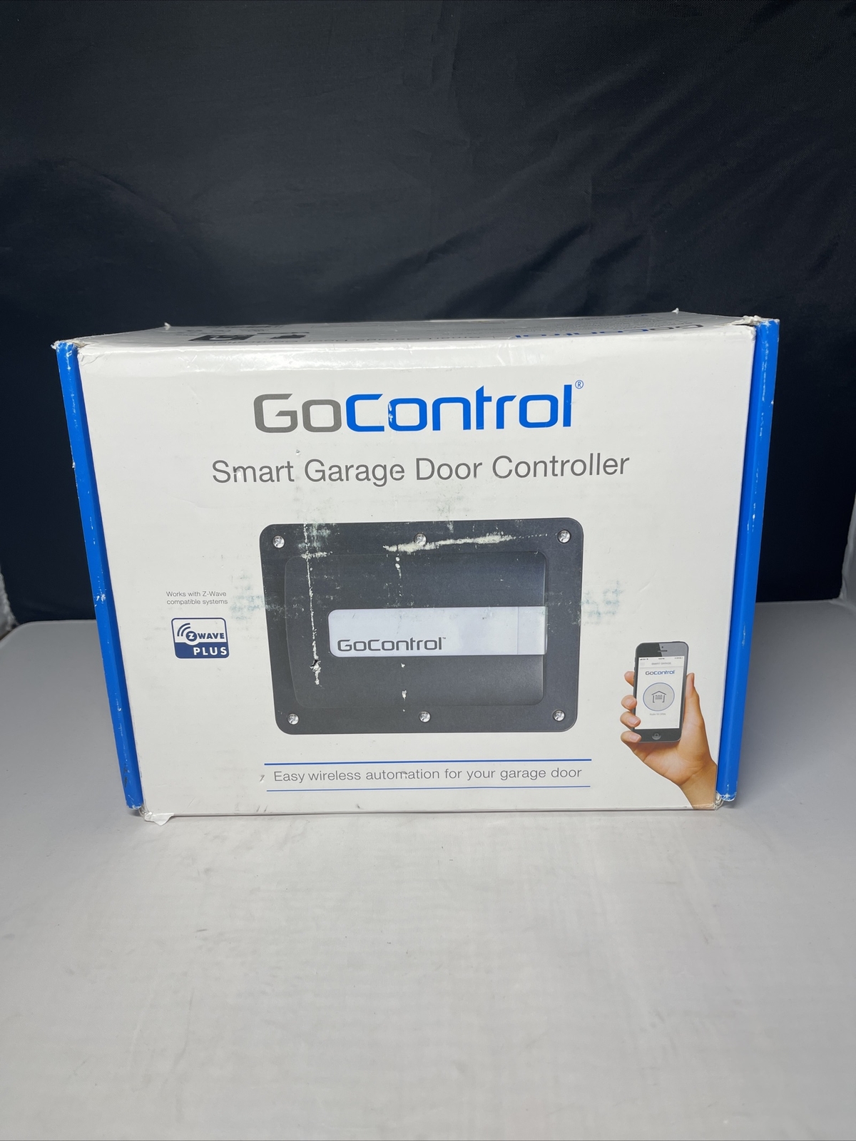GoControl GD00Z8GC Garage Door Opener Remote Controller Black