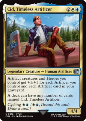 MTG Cid, Timeless Artificer(#412)  - FINAL FANTASY #412