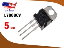 L7808 (5 pcs) L7808CV LM7808 8 V, 1.5 A Voltage Regulator