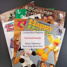 Annie's Attic Crochet Knit Pattern Gifts Home Holiday SOLD INDIVIDUALLY