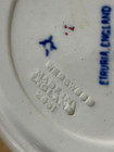 4 Vtg Wedgwood Saucers Dessert Royal Blue Floral  5 3/4 " Etruria England #2031 — photo 8