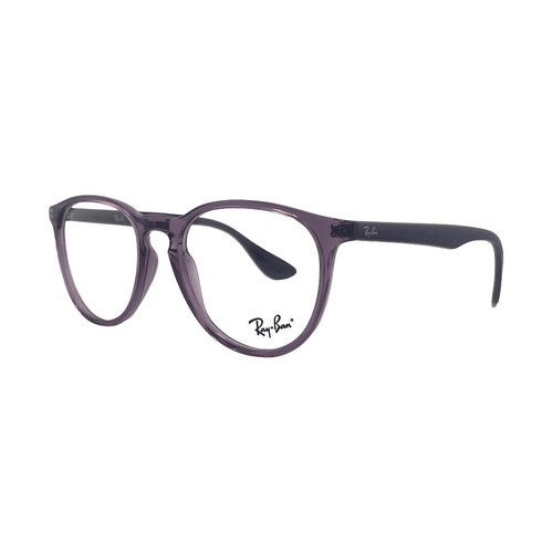 Ray-Ban RB7046 Erika Transparent Violet Eyeglasses 51mm 18mm 140mm - 8139 - 第 1/6 張圖片