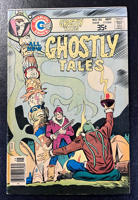 GHOSTLY TALES 125 Steve Ditko V 1 Charlton Comics Horror Vintage 1977 Silver Age
