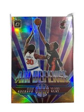 2021-22 Panini Optic Air Defense insert BAM ADEBAYO #4 Heat Purple prizm 