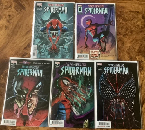 Spine-Tingling Spider-Man 0-4 Full Series VF/NM Ahmed Ferreya Marvel Comics