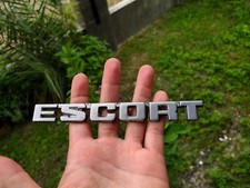Ford Escort Mk2 Mk3 1.3 Gl 1974-1985 Rear Trunk Metal Emblem Badge Genuine