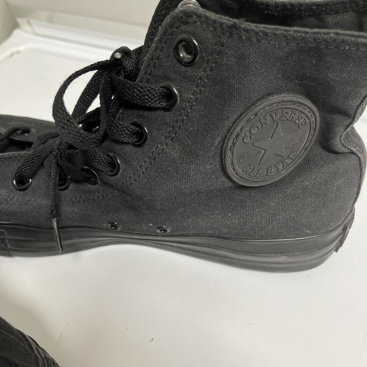 Converse All Star Chuck Taylor black canvas high-top unisex 