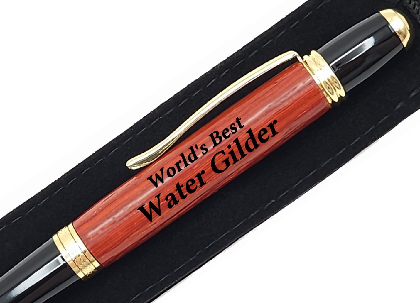 Gift For Water Gilder World's Best Water Gilder Present Engraved Pen