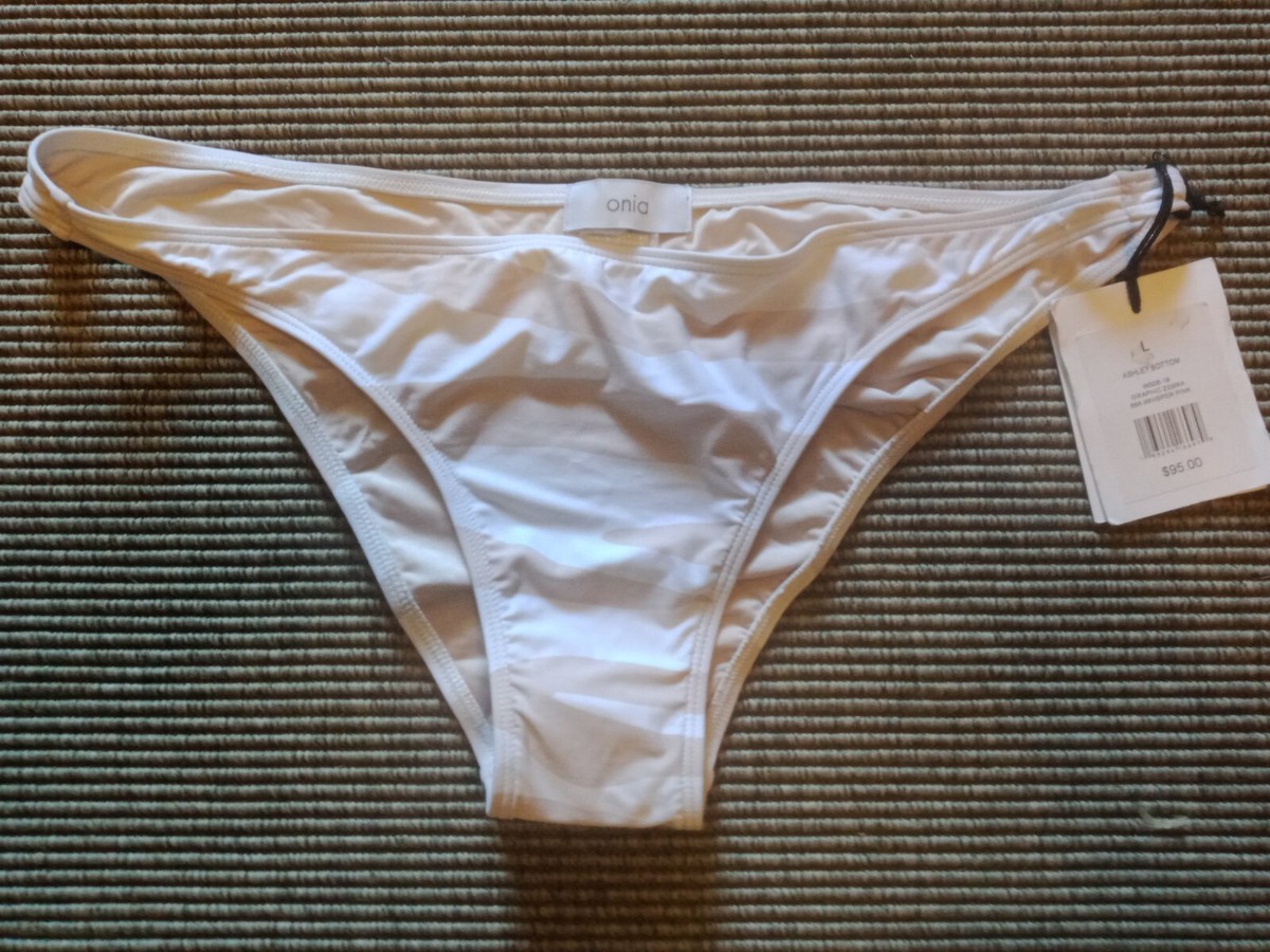 Onia Ashley graphic zebra whisper pink Ribbed Hipster Bikini