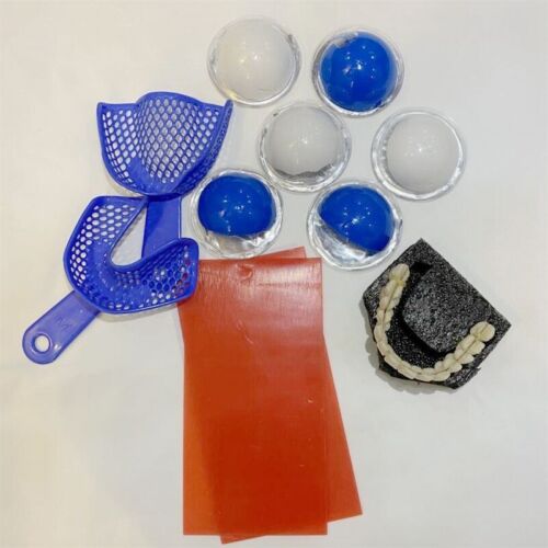 DIY Denture Kit Full set False Teeth Dental Base Homemade Prostheses Crafts Kit - Bild 4 von 12