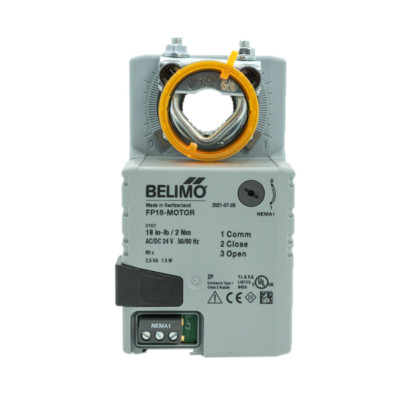 Belimo FP18-Motor 60 Second, 18in-lb Actuator with Floating Point Motor