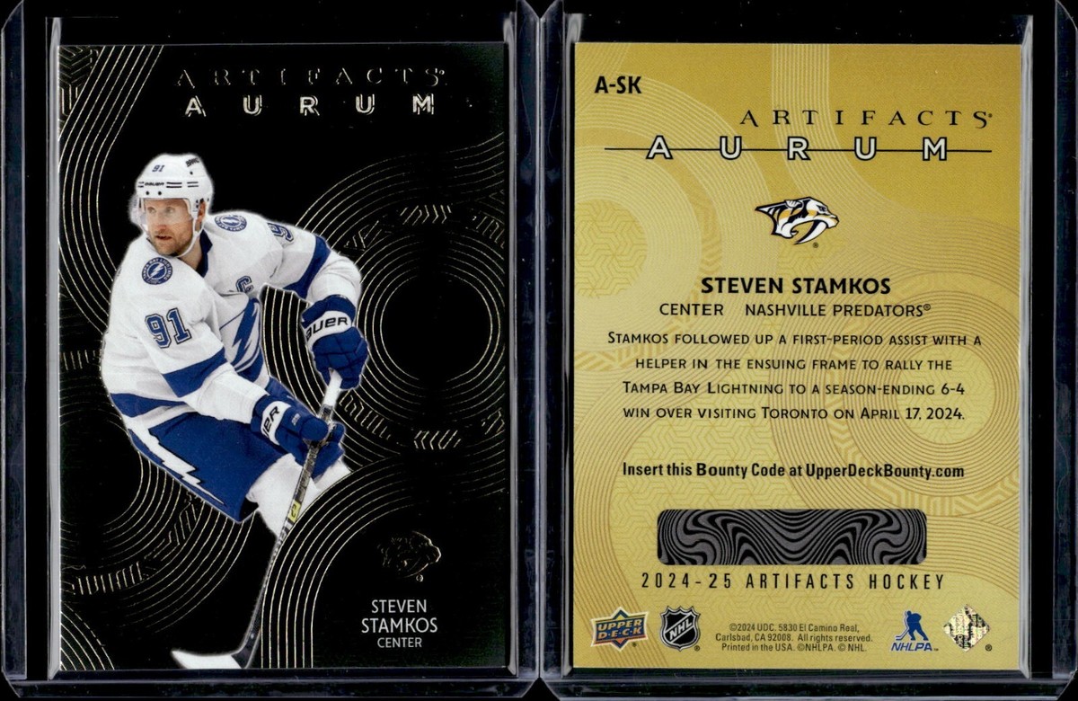 2024-25 Upper Deck Artifacts Aurum Bounty #A-SK Steven Stamkos | eBay