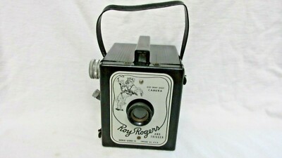 ヴィンテージ　ボックスカメラ　Roy Rogers and Trigger VINTAGE 1950s IMPERIAL CAMERA ROY ROGERS AND TRIGGER 620 CAMERA | eBay