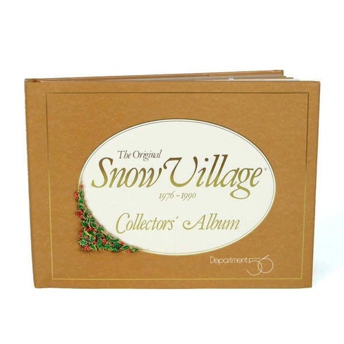 “The Original Snow Village Collector’s Album: 1976 – 1990” Product #SVC90 - Picture 1 of 2
