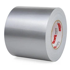 Wide Roll Silver Duct Tape, Industrial Grade 5 Inches X 55 Yards (164 Ft), 9 Mil