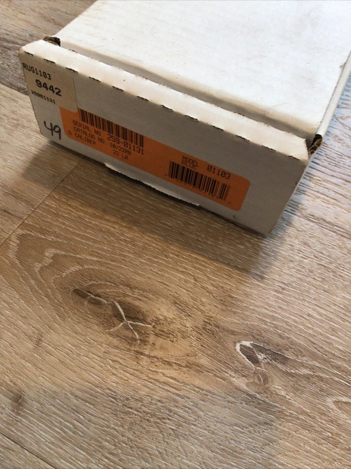 Vintage Ruger 10/22 & 10/17 OEM Factory Box + OEM Manual And Papers - Image 3 of 4