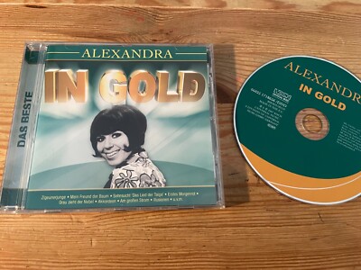 CD Schlager Alexandra - In Gold / Das Beste (14 Song) KOCH UNIVERSAL MUSIC  jc B