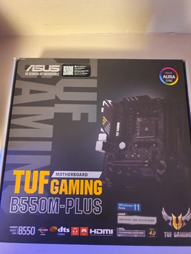 ASUS TUF Gaming B550M-PLUS AM4 AMD Motherboard