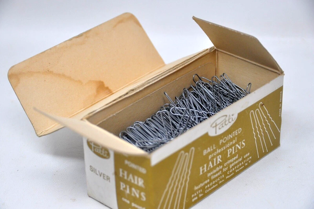 Vtg PATTI BALL TIP Professional HAIR PINS Bobby 1 3 4