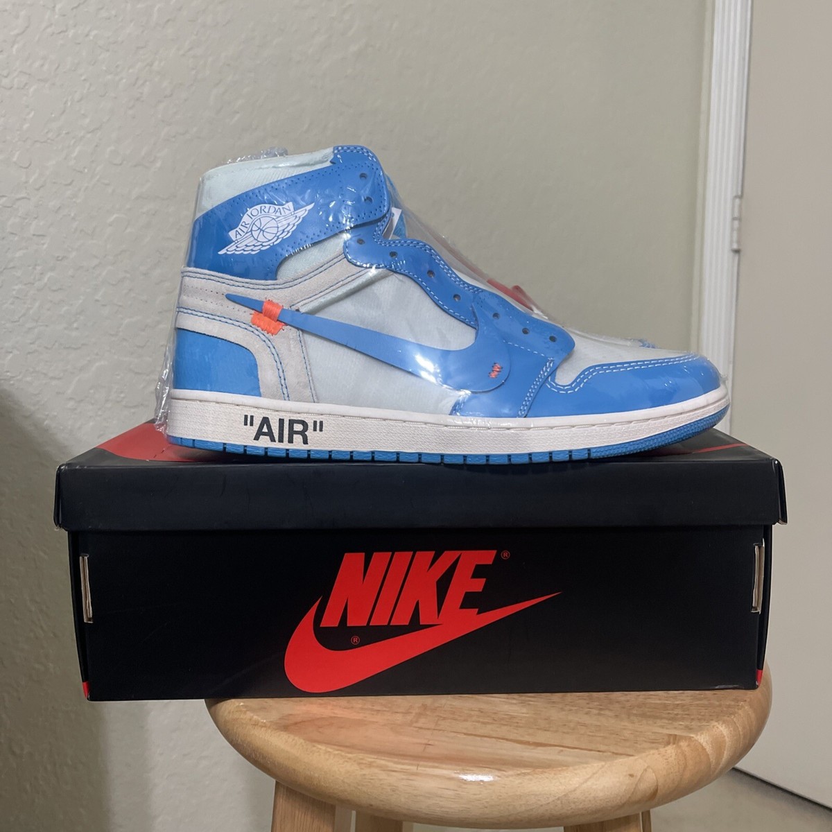 Size 10.5 - Jordan 1 Retro OG x Off-White High UNC for sale online