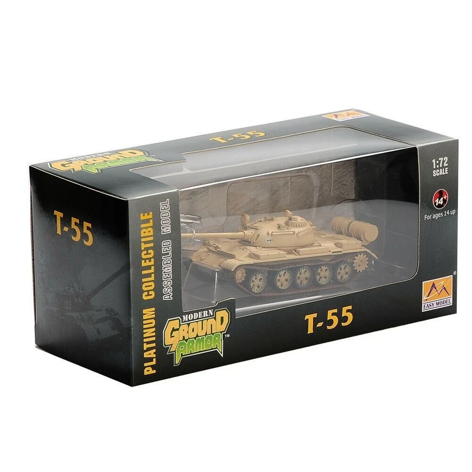 1/72 Diecast Vehicles T-55 Iraq 1991 Military Tank 35027 Car model Toy - Image 2 of 4