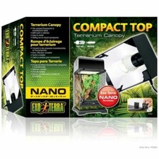 EXO TERRA Compact Top Terrarium Canopy Nano 8" x 3.5" x 5.9" " PT2224  