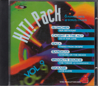 Hit! Pack - Vol. 9:BLÜMCHEN,GALA,CAUGHT IN THE ACT, BROOKLYN BOUNCE,DAMAGE Neu